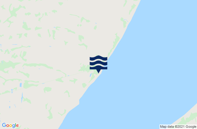 Karte der Gezeiten Port Nelson, Canada