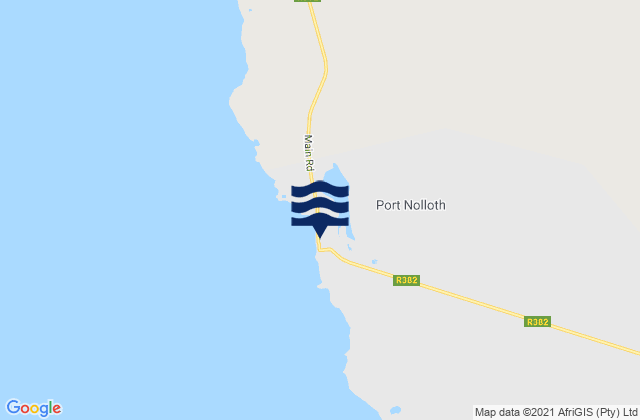Karte der Gezeiten Port Nolloth, South Africa
