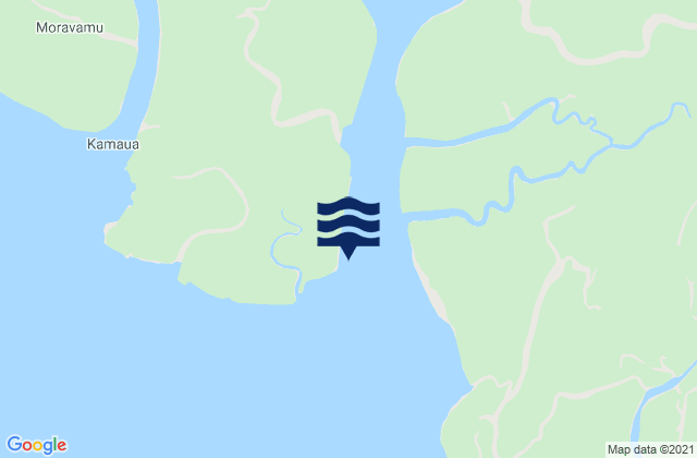 Karte der Gezeiten Port Romilly, Papua New Guinea
