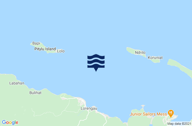 Karte der Gezeiten Port Seeadler, Manus, Admiralty Islands, Papua New Guinea