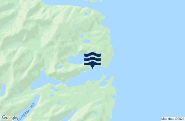 Karte der Gezeiten Port Walter (Baranof Island), United States