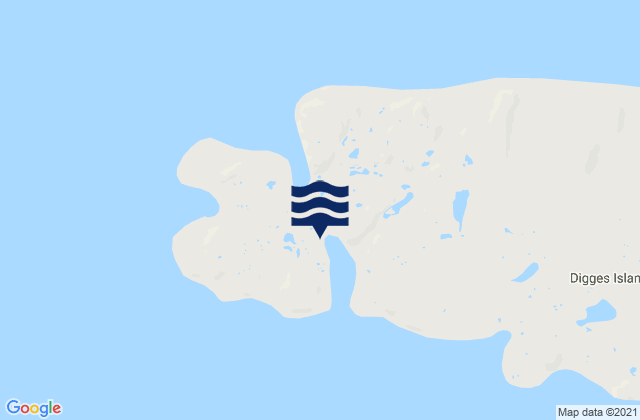 Karte der Gezeiten Port de Laperrière, Canada