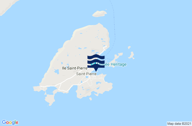 Karte der Gezeiten Port de Saint-Pierre, Saint Pierre and Miquelon