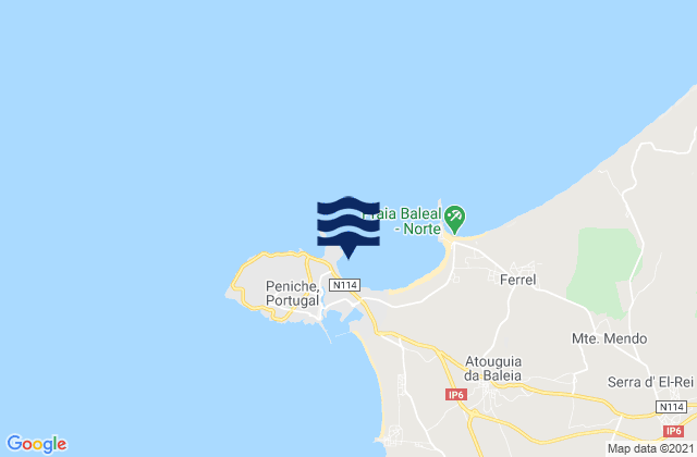 Karte der Gezeiten Praia da Gâmboa, Portugal