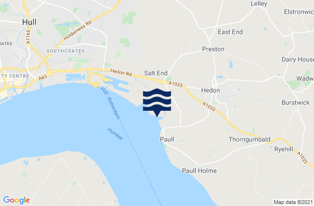 Karte der Gezeiten Preston, United Kingdom