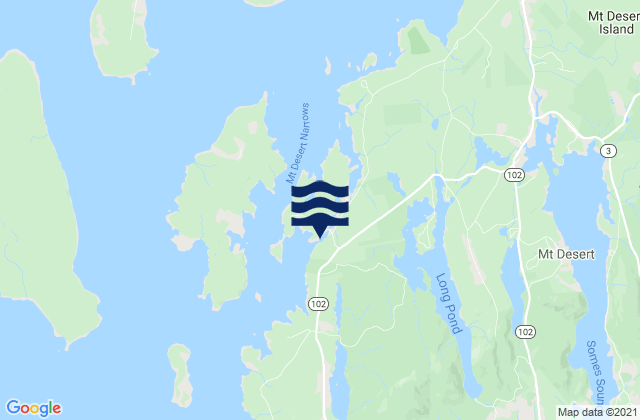 Karte der Gezeiten Pretty Marsh Harbor, United States
