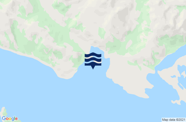 Karte der Gezeiten Puerto Gallant, Chile