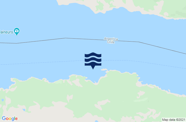 Karte der Gezeiten Puerto Mejillones, Chile