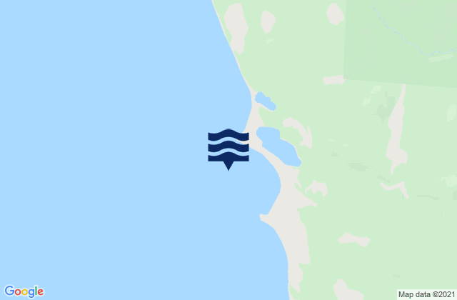 Karte der Gezeiten Puerto Yartou, Chile