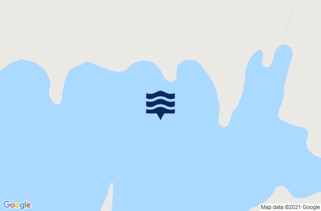 Karte der Gezeiten Pukhovy Bay, Russia
