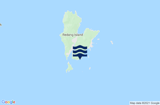 Karte der Gezeiten Pulau Redang Harbour, Malaysia