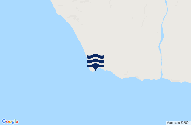 Karte der Gezeiten Punta Canoas, Mexico