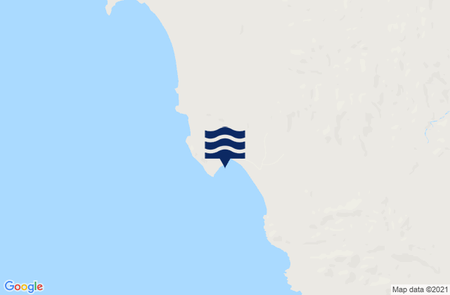 Karte der Gezeiten Punta Negra, Mexico