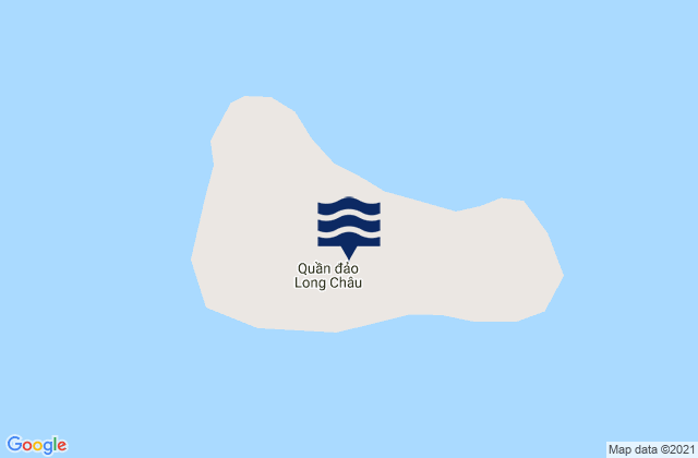 Karte der Gezeiten Quần Đảo Long Châu, Vietnam