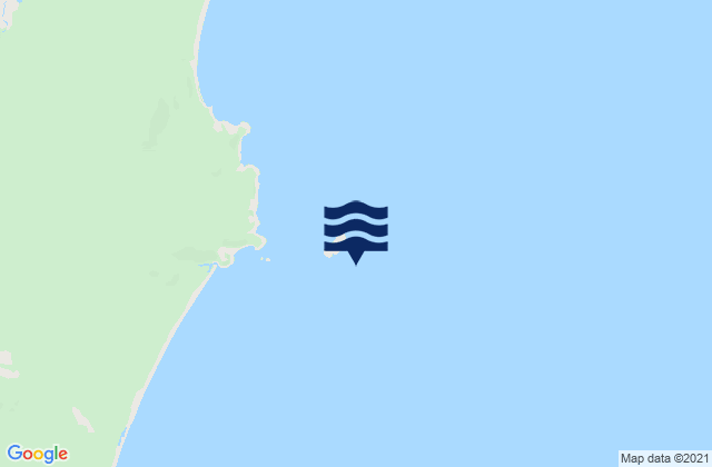 Karte der Gezeiten Rabbit Island, Australia