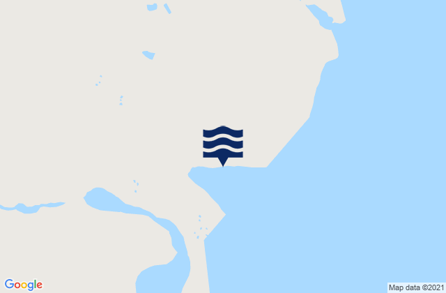 Karte der Gezeiten Rae Point, United States