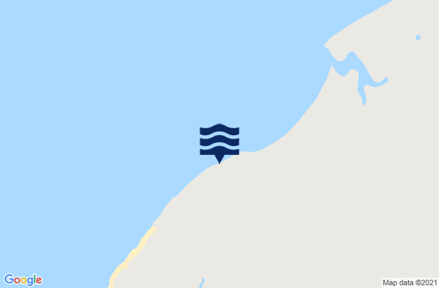 Karte der Gezeiten Red Bluff, Australia