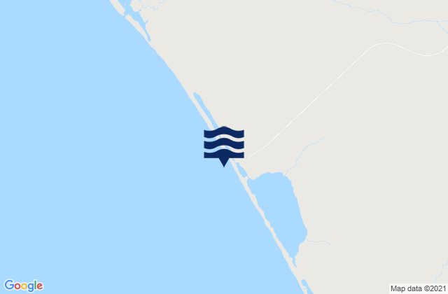 Karte der Gezeiten Red Dog Dock, United States