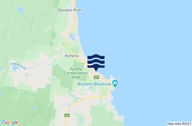 Karte der Gezeiten Redbill Beach, Australia