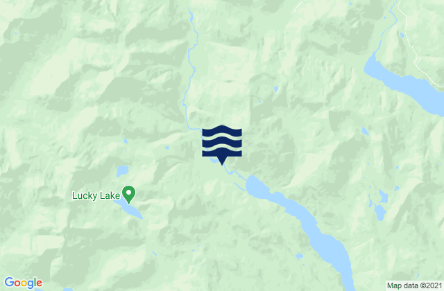 Karte der Gezeiten Regional District of Alberni-Clayoquot, Canada