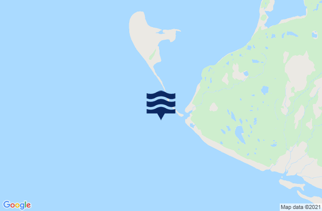 Karte der Gezeiten Riou Bay, United States
