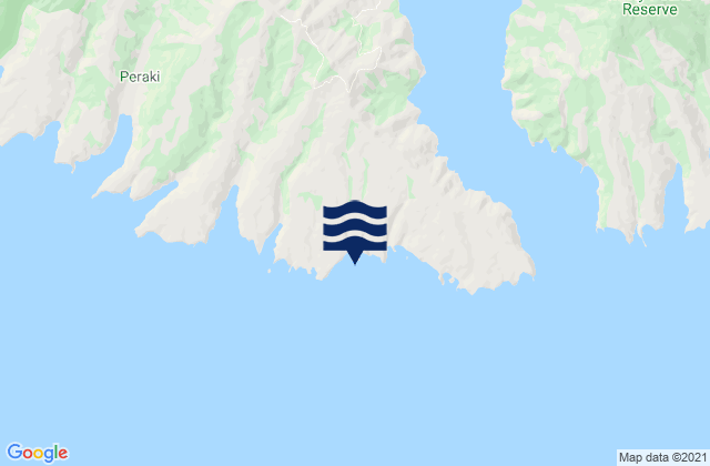 Karte der Gezeiten Rocky Nook, New Zealand