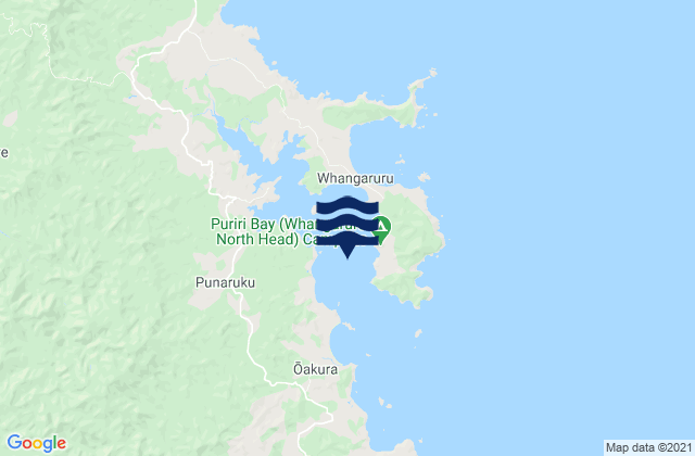 Karte der Gezeiten Rocky Point, New Zealand