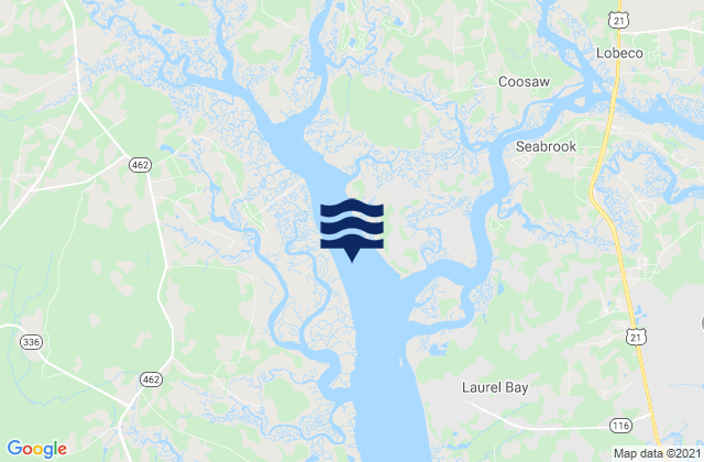 Karte der Gezeiten Rr. Bridge (Hall Island), United States