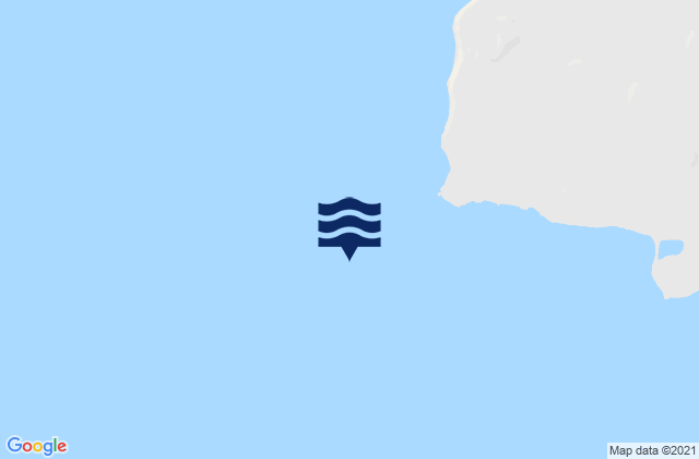 Karte der Gezeiten SW Point St. Paul Island 1 mile off, United States