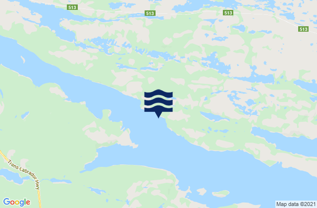 Karte der Gezeiten Saint Mary Harbour, Saint Mary Bay (2), Canada