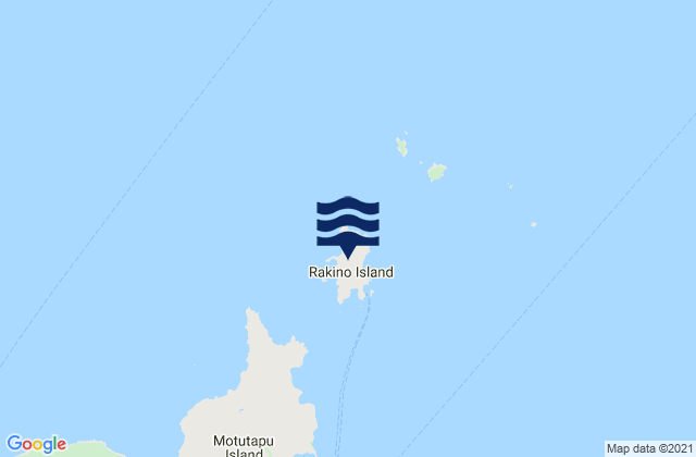 Karte der Gezeiten Sandy Bay Island, New Zealand