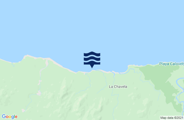 Karte der Gezeiten Santa Catalina, Panama