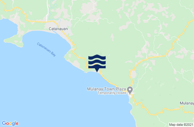 Karte der Gezeiten Santa Rosa, Philippines