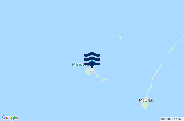 Karte der Gezeiten Savave Village, Tuvalu