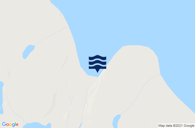 Karte der Gezeiten Savikha Bay, Russia