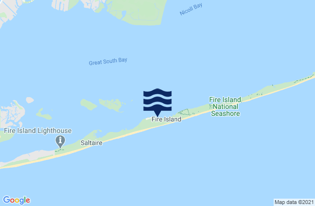 Karte der Gezeiten Seaview Ferry Dock, United States