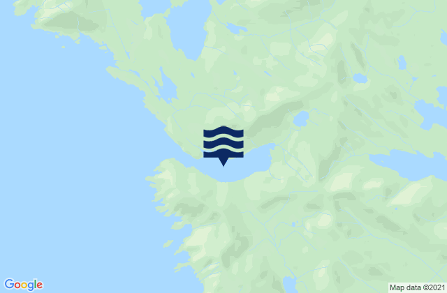 Karte der Gezeiten Security Cove, United States