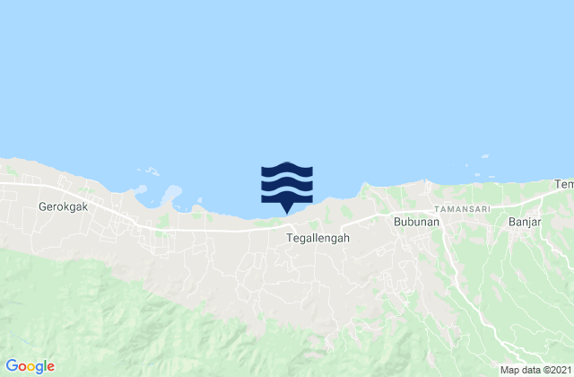 Karte der Gezeiten Sepang, Indonesia