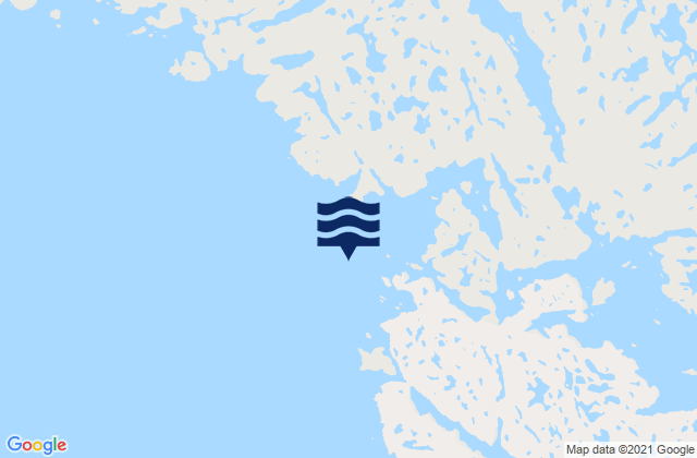 Karte der Gezeiten Severn Harbour, Canada