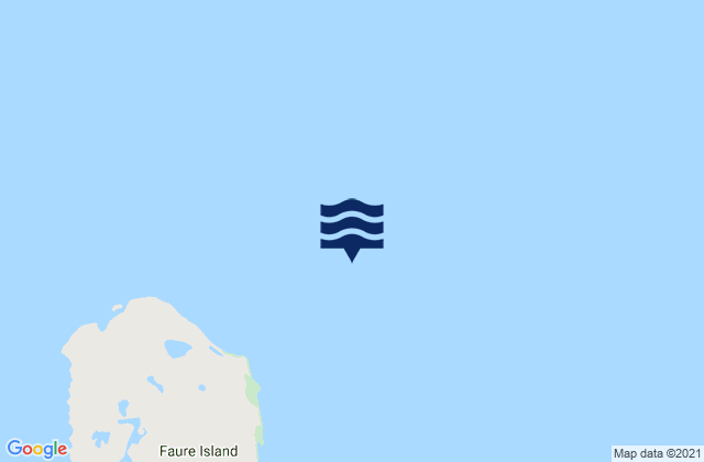Karte der Gezeiten Shark Bay, Australia