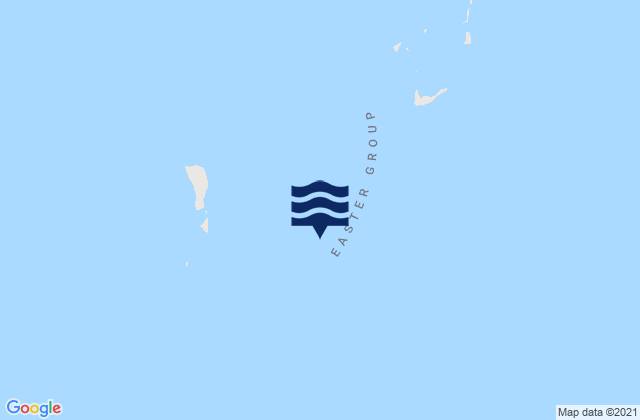 Karte der Gezeiten Shearwater Island, Australia