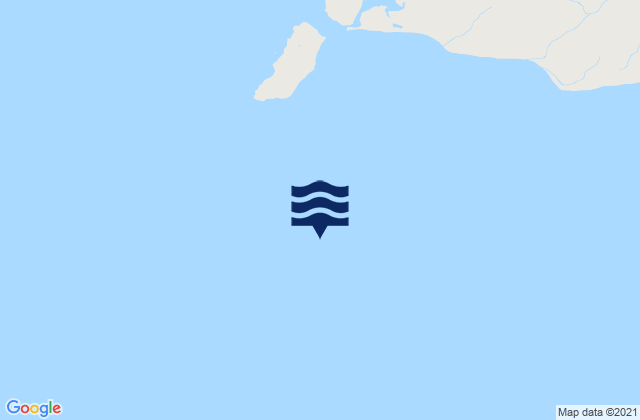 Karte der Gezeiten Sitkinak Strait southwest entrance, United States