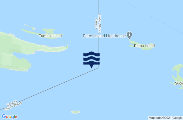 Karte der Gezeiten Skipjack Island 2 miles NNE of, United States