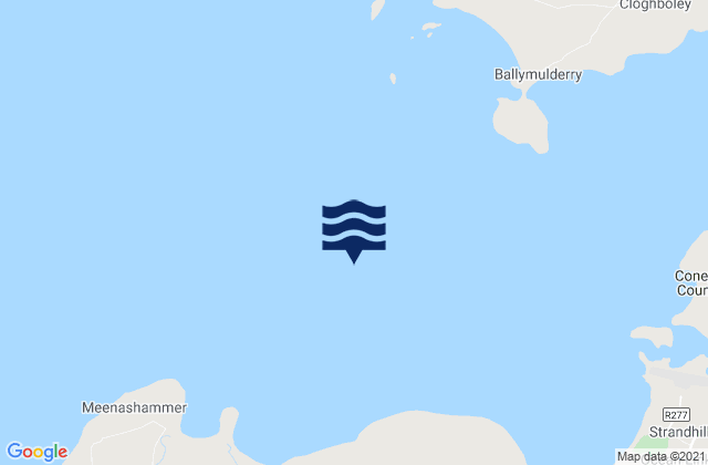 Karte der Gezeiten Sligo Bay, Ireland