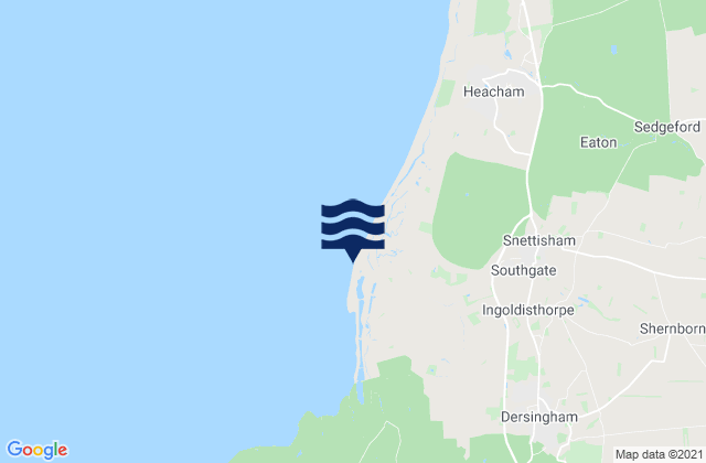 Karte der Gezeiten Snettisham Beach, United Kingdom