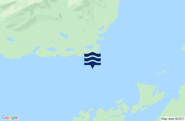 Karte der Gezeiten Snipe Island, United States