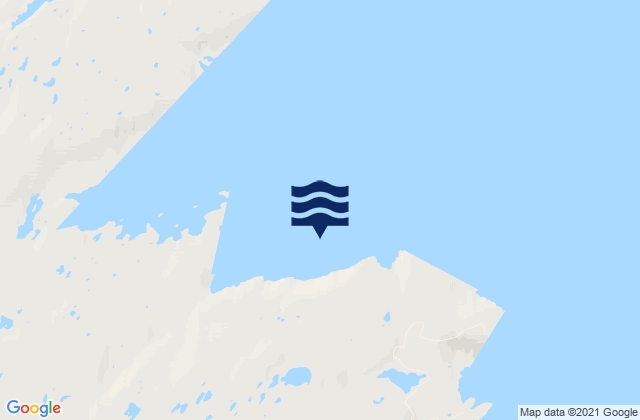 Karte der Gezeiten Sorry Harbor, Resolution Island, Canada