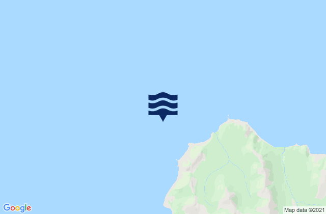 Karte der Gezeiten Steep Cape Shelikof Strait, United States