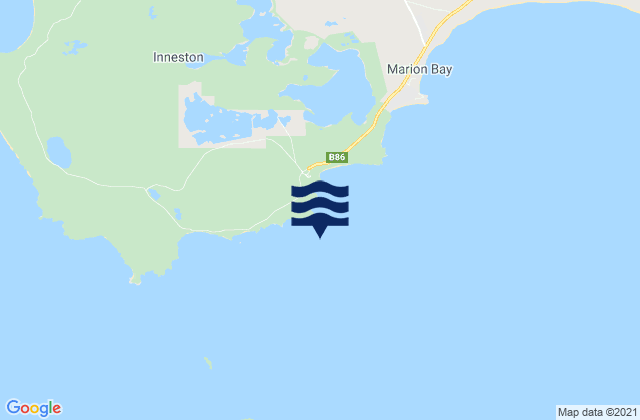 Karte der Gezeiten Stenhouse Bay, Australia