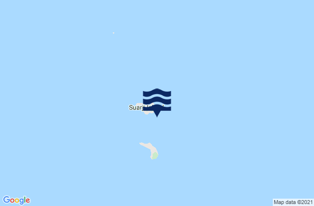 Karte der Gezeiten Suarji Island, Australia
